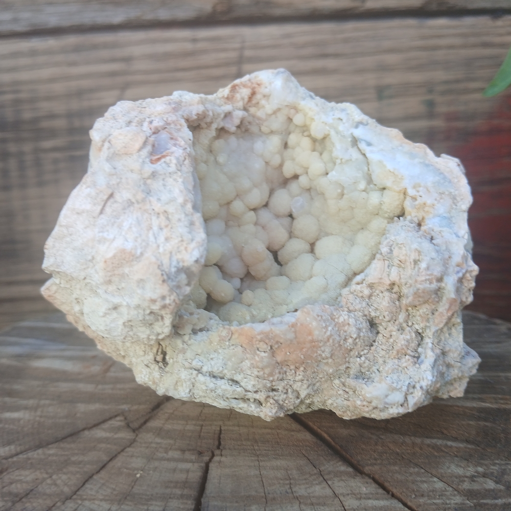 Natural Geode Stone Home Accent